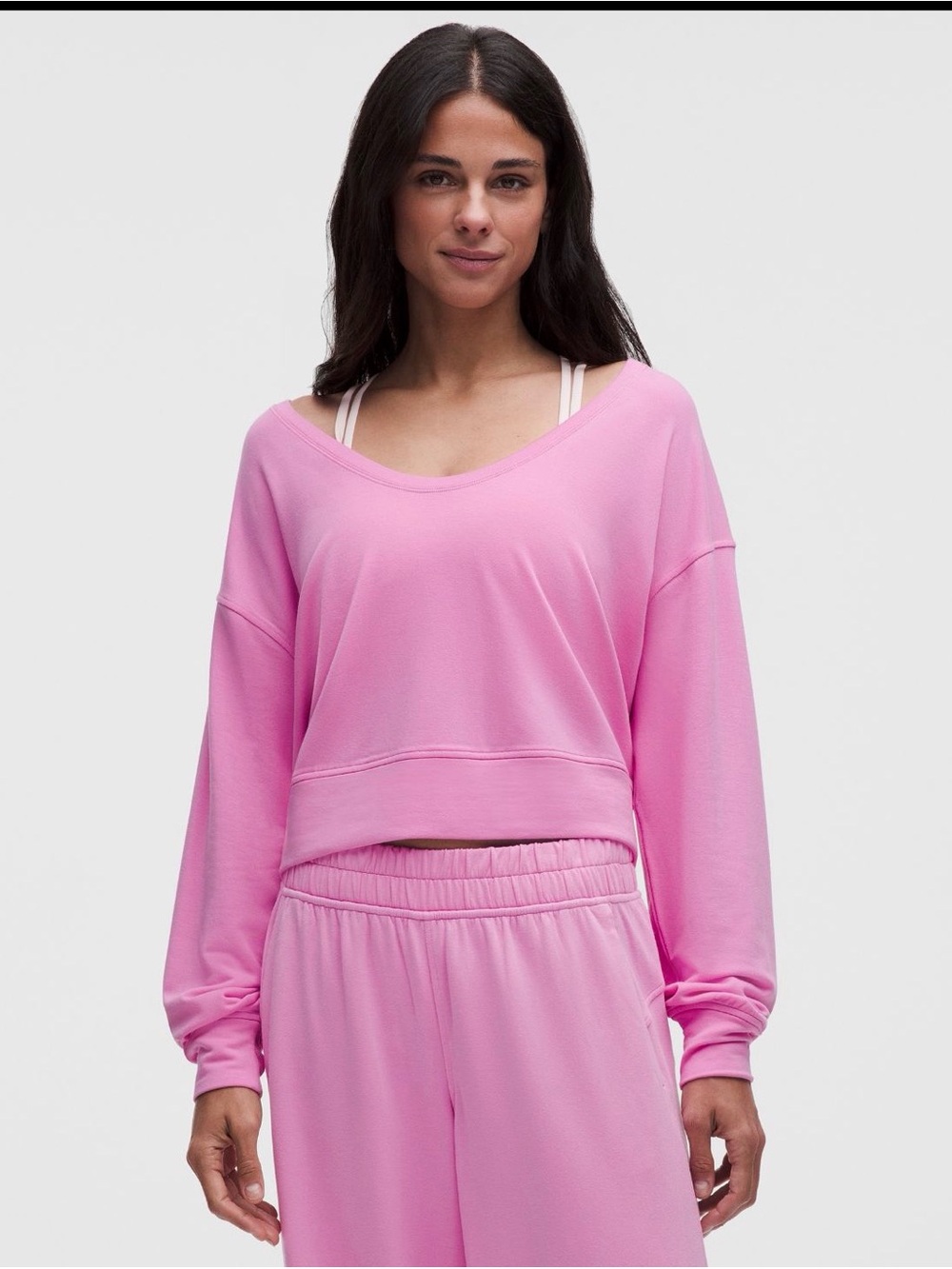 Lululemon BeCalm Scoop neck pullover